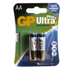 GP15AUP-2CR2 Ultra Plus Элемент питания АА алкалиновый, 2шт, GP - GP15AUP-2CR2 Ultra Plus Элемент питания АА алкалиновый, 2шт, GP