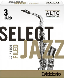 RSF10ASX3H Select Jazz Filed Трости для саксофона альт, размер 3, жесткие (Hard), 10шт, Rico - RSF10ASX3H Select Jazz Filed Трости для саксофона альт, размер 3, жесткие (Hard), 10шт, Rico