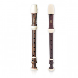 AWR-SW(B) Wood Grain Блокфлейта сопрано, барочная система, коричневая, 3 части, Angel - AWR-SW(B) Wood Grain Блокфлейта сопрано, барочная система, коричневая, 3 части, Angel
