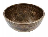 Кованая поющая чаша Full Moon antique толстостенная ( 20 см, нота: До, 261 Гц )