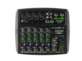 B6-live Микшерный пульт, 6 каналов, LAudio - B6-live Микшерный пульт, 6 каналов, LAudio
