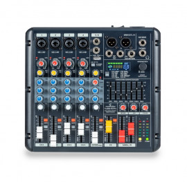 YouMix-610-Pro Микшерный пульт, 8 каналов, Soundsation - YouMix-610-Pro Микшерный пульт, 8 каналов, Soundsation