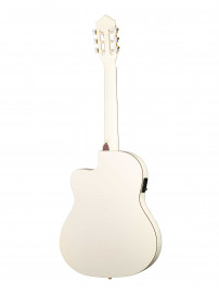RCE145WH Family Series Pro Классическая гитара со звукоснимателем, размер 4/4, белая, Ortega - RCE145WH Family Series Pro Классическая гитара со звукоснимателем, размер 4/4, белая, Ortega