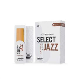 ORRS10ASX3S Organic Select Jazz Unfiled Трости для саксофона альт, размер 3S, 10шт, D'Addario - ORRS10ASX3S Organic Select Jazz Unfiled Трости для саксофона альт, размер 3S, 10шт, D'Addario