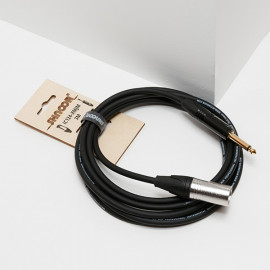 IC124-XMJM-10m Кабель инструментальный, XLRM-6.35мм моно, 10м, SHNOOR - IC124-XMJM-10m Кабель инструментальный, XLRM-6.35мм моно, 10м, SHNOOR