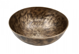 Кованая поющая чаша Plain antique тонкостенная ( 26 см, нота: Соль #, 103 Гц ) - Кованая поющая чаша Plain antique тонкостенная ( 26 см, нота: Соль #, 103 Гц )