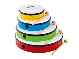 NINOSET6 Набор бубнов, синтетический пластик, Nino Percussion - NINOSET6 Набор бубнов, синтетический пластик, Nino Percussion