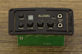 SH-ALLEGRO Звукосниматель с тембрблоком, врезной, для акустической гитары, Shadow - SH-ALLEGRO Звукосниматель с тембрблоком, врезной, для акустической гитары, Shadow