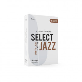 ORRS10ASX3M Organic Select Jazz Unfiled Трости для саксофона альт, размер 3M, 10шт, D'Addario - ORRS10ASX3M Organic Select Jazz Unfiled Трости для саксофона альт, размер 3M, 10шт, D'Addario