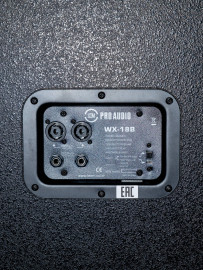 WX-18BP Пассивный сабвуфер 600/1200/2400Вт, окрашенный, Leem - WX-18BP Пассивный сабвуфер 600/1200/2400Вт, окрашенный, Leem