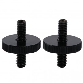 MX2210BK Опоры бриджа Tune-O-Matic ABR-1, 2шт, черные, Musiclily - MX2210BK Опоры бриджа Tune-O-Matic ABR-1, 2шт, черные, Musiclily