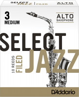 RSF10ASX3M Select Jazz Filed Трости для саксофона альт, размер 3, средние (Medium), 10шт, Rico