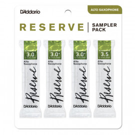 DRS-J30 Reserve Набор тростей для саксофона альт, размер 3.0-3.5, 4шт, Rico - DRS-J30 Reserve Набор тростей для саксофона альт, размер 3.0-3.5, 4шт, Rico