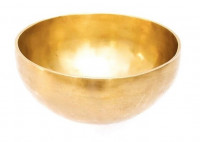  Кованая поющая чаша Plain Gold ( 13,1 см, нота: Соль #, 415 Гц )