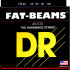 FB-45 Fat-Beams Комплект струн для бас-гитары, сталь, Medium, 45-105, DR - FB-45 Fat-Beams Комплект струн для бас-гитары, сталь, Medium, 45-105, DR