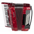 JH2021-RED Аккордеон 34/72/7/2, красный, с футляром, Aurus - JH2021-RED Аккордеон 34/72/7/2, красный, с футляром, Aurus
