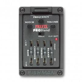 PRO-MAT-P51 Prefix Pro Blend Гитарный пьезозвукосниматель в комплекте с предусилителем, Fishman - PRO-MAT-P51 Prefix Pro Blend Гитарный пьезозвукосниматель в комплекте с предусилителем, Fishman