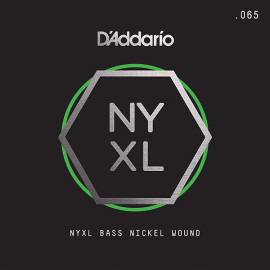 NYXLB065 NYXL Отдельная струна для бас-гитары, никелированная, 065, D'Addario - NYXLB065 NYXL Отдельная струна для бас-гитары, никелированная, 065, D'Addario
