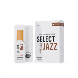 ORRS10SSX3M Organic Select Jazz Unfiled Трости для саксофона сопрано, размер 3M, 10шт, D'Addario - ORRS10SSX3M Organic Select Jazz Unfiled Трости для саксофона сопрано, размер 3M, 10шт, D'Addario