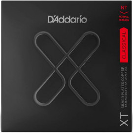 XTC45 Комплект струн для классической гитары, посеребр., норм.натяжение, с покрытием, D'Addario - XTC45 Комплект струн для классической гитары, посеребр., норм.натяжение, с покрытием, D'Addario