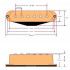 BGP401N True Vintage Stratocaster Звукосниматель магнитный, нековый, черный, Bagdasar guitars - BGP401N True Vintage Stratocaster Звукосниматель магнитный, нековый, черный, Bagdasar guitars