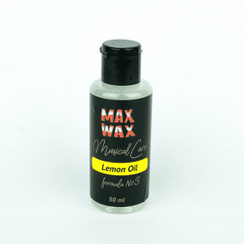 Lemon-Oil(50) Lemon Oil #3 Лимонное масло для грифа гитары, флакон 50мл, MAX WAX - Lemon-Oil(50) Lemon Oil #3 Лимонное масло для грифа гитары, флакон 50мл, MAX WAX