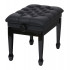 HY-DX06-GLOSS-BLACK Банкетка, черный/черный, искусственная кожа, Rin - HY-DX06-GLOSS-BLACK Банкетка, черный/черный, искусственная кожа, Rin