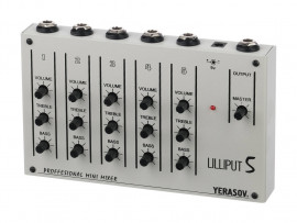 LILLIPUT-5D Микшерный пульт, 1 линейный/ 4 микрофонных входа, Yerasov - LILLIPUT-5D Микшерный пульт, 1 линейный/ 4 микрофонных входа, Yerasov