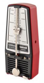 824 Taktell-Junior Метроном механический, пластик, рубиновый, без звоночка, Wittner - 824 Taktell-Junior Метроном механический, пластик, рубиновый, без звоночка, Wittner