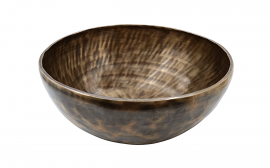 Кованая поющая чаша Plain antique ( 26,5 см, нота: До #, 138 Гц ) - Кованая поющая чаша Plain antique ( 26,5 см, нота: До #, 138 Гц )