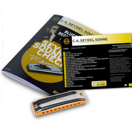 40020 Soundcheck Vol.1 STEEL - Blues Beginner Pack Губная гармошка +буклет (без CD), Seydel Sohne - 40020 Soundcheck Vol.1 STEEL - Blues Beginner Pack Губная гармошка +буклет (без CD), Seydel Sohne
