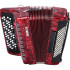JH5096-RED Аккордеон кнопочный 70/96/7/2, красный, с футляром, Aurus - JH5096-RED Аккордеон кнопочный 70/96/7/2, красный, с футляром, Aurus