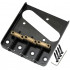MX2610BK Бридж для Squier & Imported Tele, черный, Musiclily - MX2610BK Бридж для Squier & Imported Tele, черный, Musiclily