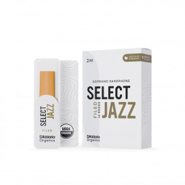 ORSF10SSX2M Organic Select Jazz Filed Трости для саксофона сопрано, размер 2M, 10шт, D'Addario - ORSF10SSX2M Organic Select Jazz Filed Трости для саксофона сопрано, размер 2M, 10шт, D'Addario