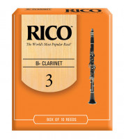 RCA1030 Rico Трости для кларнета Bb, размер 3.0, 10шт в упаковке Rico