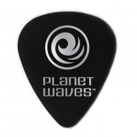 1CBK4-10 Celluloid Medium Медиаторы премиум-класса черные, средние, целлулоид, 10шт Planet Waves