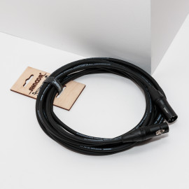 MC224eco-XMXF-B-0,5m Кабель микрофонный, XLR черные, 0.5м, SHNOOR - MC224eco-XMXF-B-0,5m Кабель микрофонный, XLR черные, 0.5м, SHNOOR