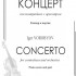 Воробьев И. Концерт для контрабаса с оркестром. Клавир и партия, издательство «Композитор» - Воробьев И. Концерт для контрабаса с оркестром. Клавир и партия, издательство «Композитор»