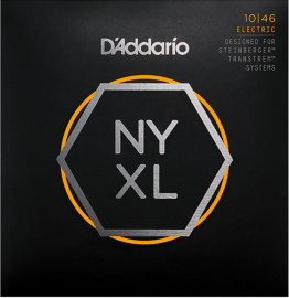 NYXLS1046 NYXL Комплект струн для электрогитары, шарики на концах, Regular Light, 10-46, D'Addario - NYXLS1046 NYXL Комплект струн для электрогитары, шарики на концах, Regular Light, 10-46, D'Addario