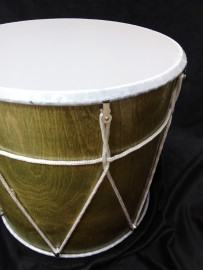MZ-B12-olK Барабан кавказский 12", лак оливковый, с чехлом, MEZZO - MZ-B12-olK Барабан кавказский 12", лак оливковый, с чехлом, MEZZO