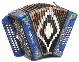 SZ32XL-G-BL Гармонь "Шуйская" 25х25-III-2, синяя, Шуйская гармонь - SZ32XL-G-BL Гармонь "Шуйская" 25х25-III-2, синяя, Шуйская гармонь