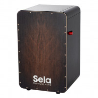 SE-049 CaSela Black Pro Brown Dragon Кахон, темно-коричневый, Sela