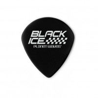3DBK6-10 Black Ice Heavy Медиаторы черные, толстые, 10шт Planet Waves