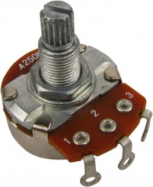 M286-2 Потенциометр тона A250K (лог), 2шт. Musiclily - M286-2 Потенциометр тона A250K (лог), 2шт. Musiclily