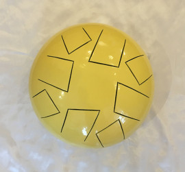GS-22-8-YL Глюкофон 22см, Pentatonic F, Мастерская «Стеклов» - GS-22-8-YL Глюкофон 22см, Pentatonic F, Мастерская «Стеклов»
