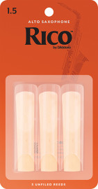 RJA0315	Rico Трости для саксофона альт, размер 1.5, 3шт, Rico - RJA0315	Rico Трости для саксофона альт, размер 1.5, 3шт, Rico
