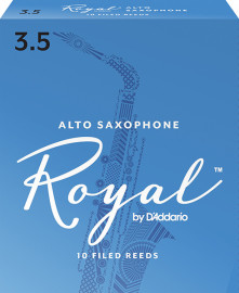 RJB1035 Rico Royal Трости для саксофона альт, размер 3.5, 10шт в упаковке Rico - RJB1035 Rico Royal Трости для саксофона альт, размер 3.5, 10шт в упаковке Rico