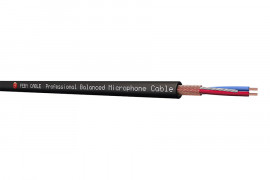 FC222BK-50 Кабель микрофонный балансный, черный, 50м, Feby Cable - FC222BK-50 Кабель микрофонный балансный, черный, 50м, Feby Cable