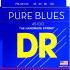PB-45/100 Pure Blues Комплект струн для бас-гитары, никель, Medium - Light, 45-100, DR - PB-45/100 Pure Blues Комплект струн для бас-гитары, никель, Medium - Light, 45-100, DR