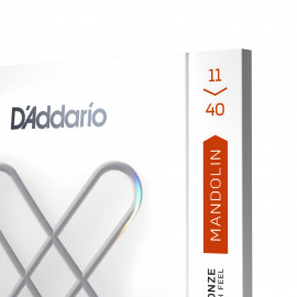 XSM1140 XS Комплект струн для мандолины, фосфорная бронза, 11-40, D'Addario - XSM1140 XS Комплект струн для мандолины, фосфорная бронза, 11-40, D'Addario